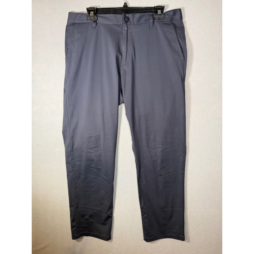 Rhone Commuter Classic Pants Mens 34 Blue Straight Leg Performance Chino Stretch